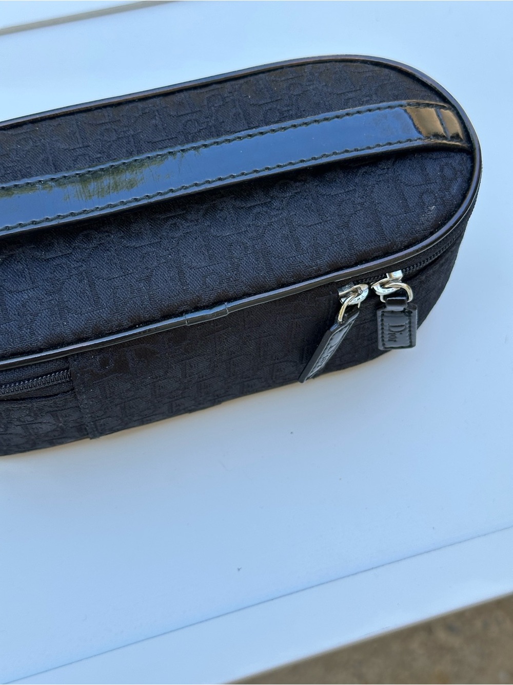 Dior Canvas Trotter Vanity Case RARE - Picture 2 of 15